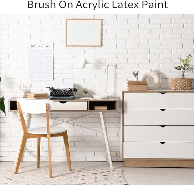 White Paint Gloss White, 35 OZ Multi Surface Enamel Acrylic Touch Up Paint - Image 6