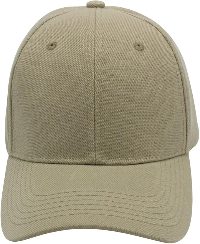 Top Level Baseball Cap Men Women - Classic Adjustable Plain Hat