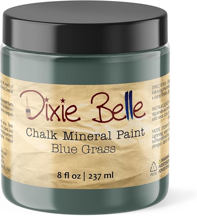 Dixie Belle Paint Company Chalk Finish Furniture Paint – Blue Grass – Matte by DixieBellePaintCompany