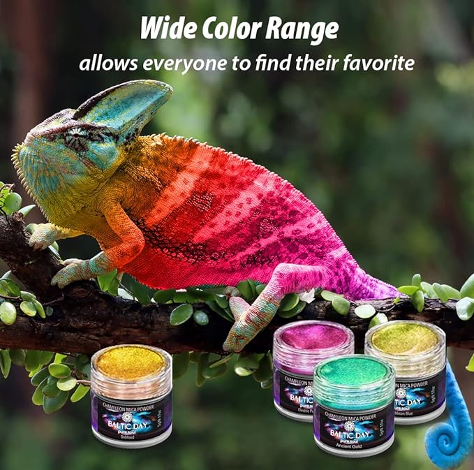 BALTIC DAY 48 Chameleon Mica Powder Set - Image 8