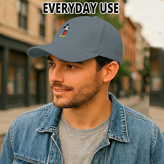Disney Adult Baseball Cap, Mickey Mouse Adjustable Dad Hat