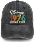 90th 80th 70th 60th 50th 40th 30th Birthday Gifts for Women Men, Vintage 1936 1946 1956 1966 1976 1986 1996 Hat