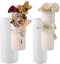 2 Pack 6 Inch Cylinder Candle Mold Pillar Candle Molds Taper by ESEDAGESiliconeMold