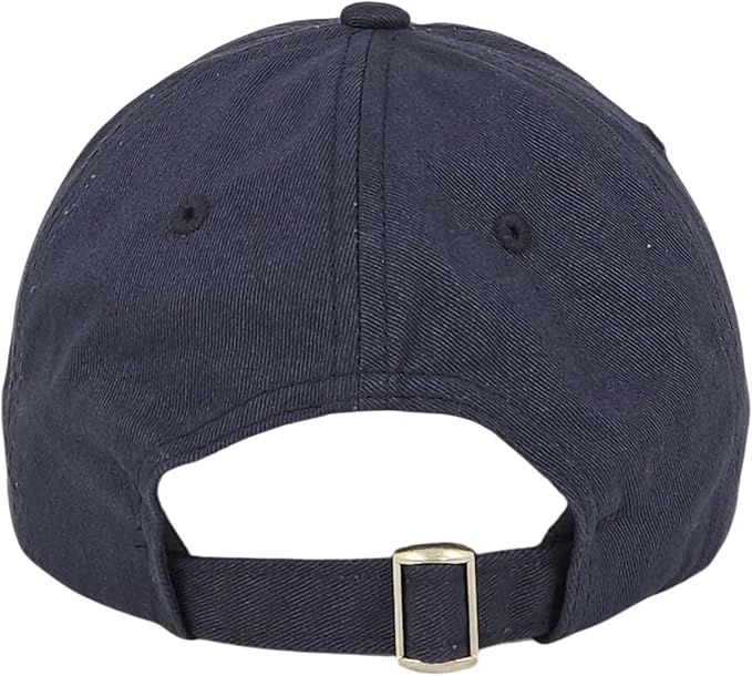 NY 3D Embroidered Cotton Dad Hat – New York Baseball Cap, Adjustable Metal Buckle Strap, Unstructured Low-Profile Style