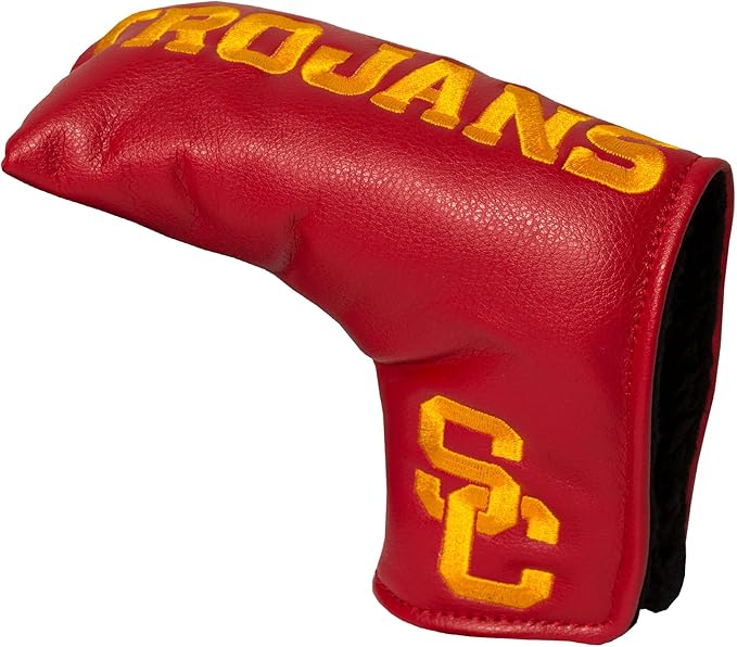 Team Golf NCAA Golf Club Vintage Blade Putter Headcover, Form Fitting Design, Fits Scotty Cameron, Taylormade, Odyssey, Titleist, Ping, Callaway