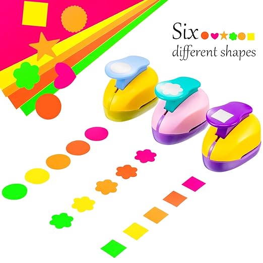 CHENGU 16 Pcs Craft Holes Punch Paper Punchers Scrapbook Punches - Image 7