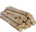 12 Pcs 16" Large White Birch Logs by Sancodee
