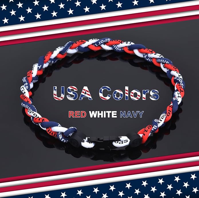 12Pack Baseball Necklaces for Boys, 18inches Braided Rope Tornado Titanium Sports Necklaces, Ideal for Baseball Team Gifts, Party Favors, Baseball Accessories Drip，Multi-Color