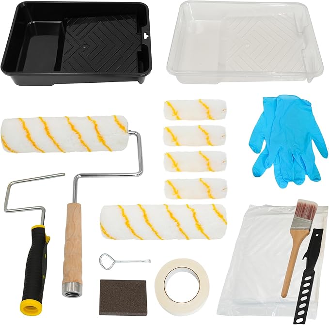 ETERNA Paint Roller Kit, 19 Pieces Paint Supplies by ETERNA