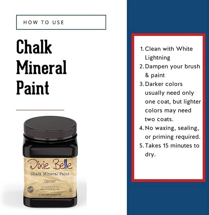 Dixie Belle Paint Company Chalk Finish Furniture Paint - Image 3