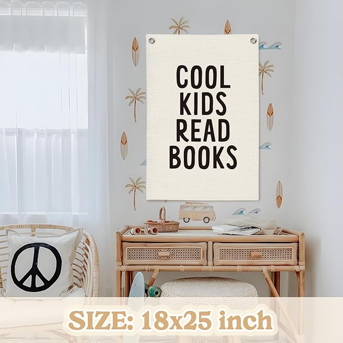 Reading Corner Decor for Classroom, Reading Nook for Kids, Cool Kids Read Books - Image 2