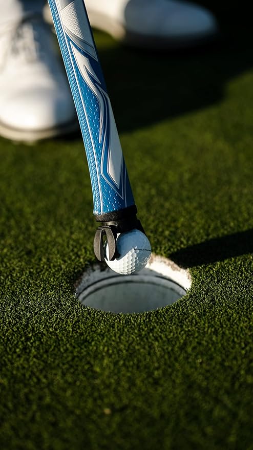 SuperStroke Golf Ball Pick Up Tool, Effortless Integration with Your Grip Setup, Built to Withstand Frequent On-Course use, Black