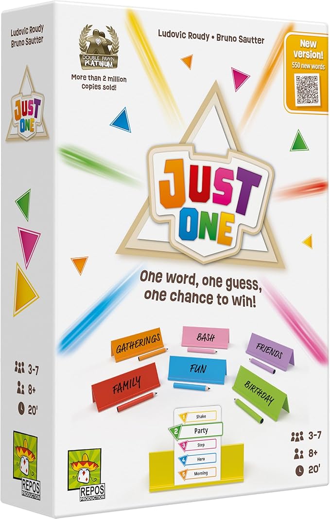 Asmodee Just One Party Game by Repos+Production