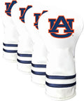 Team Golf NCAA White Vintage Driver Golf Club Headcover, Form Fitting Design, Retro Design