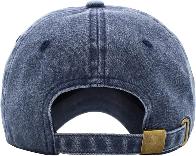 KBETHOS Classic Unisex Cotton Adjustable Low Crown Baseball Cap – Plain Dad Hat