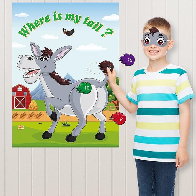 ASTARON Pin The Tail on The Donkey Game - Image 5