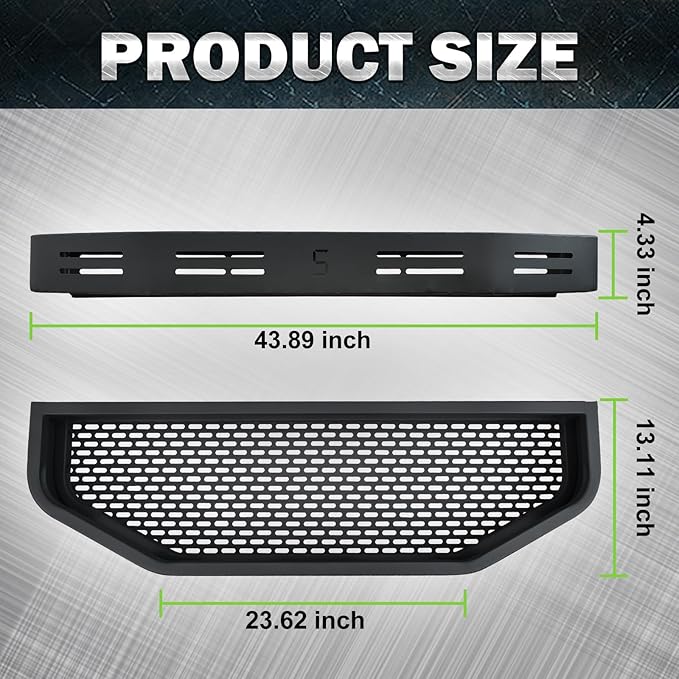 Golf Cart Accessories Golf Cart Front Clay/Utility/Cargo Basket for Club Car Precedent 2004+ Gas Electric Golf Cart W/Brackets