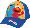 Sesame Street Baseball Cap, Toddler Hats for Boys & Girls Ages 2T-4T, Adjustable Kids Baseball Caps