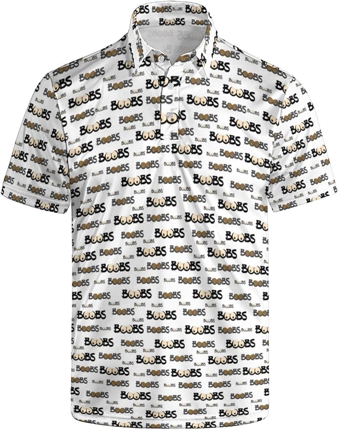 Mens Golf Shirts Golf Polo Shirts for Men Short Sleeve Polo Shirts Golf Gifts
