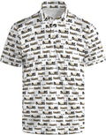Mens Golf Shirts Golf Polo Shirts for Men Short Sleeve Polo Shirts Golf Gifts