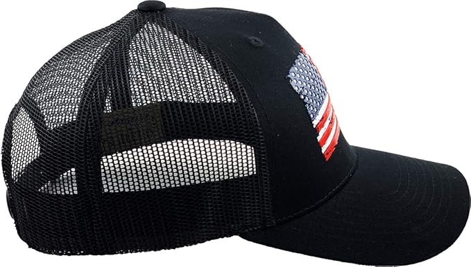 KBETHOS Flag USA America Military Thin Blue Line Thin Red Line Vintage Distressed Baseball Cap Dad Hat Unisex Adjustable…