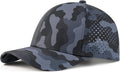VOBOOM Men Quick Dry Baseball Cap Laser Cut Mesh Ball Curved Brim Snapback Hat