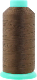 Mandala Crafts Bonded Nylon Thread Coyote Brown Heavy Duty Sewing Threads by MandalaCrafts