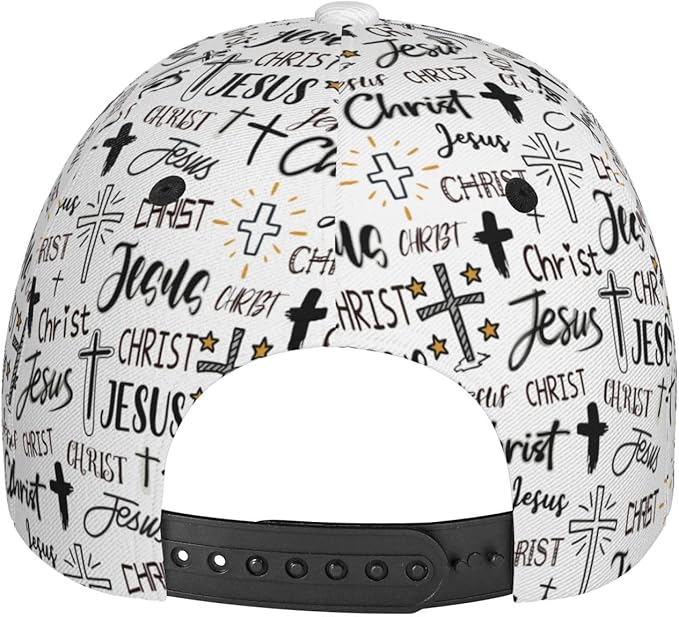 Jesus Baseball Cap Christian Trucker Hat Easter Hats Religion Snapback Cap Adjustable for Women Men