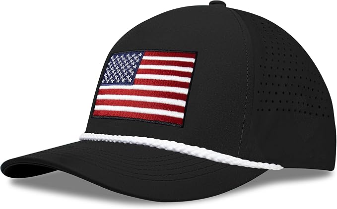 Performance Golf Hat – Adjustable Snapback Trucker Baseball Cap for Men & Women - Jetset Series