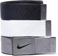 Nike Men's 3 Pack Web Belt