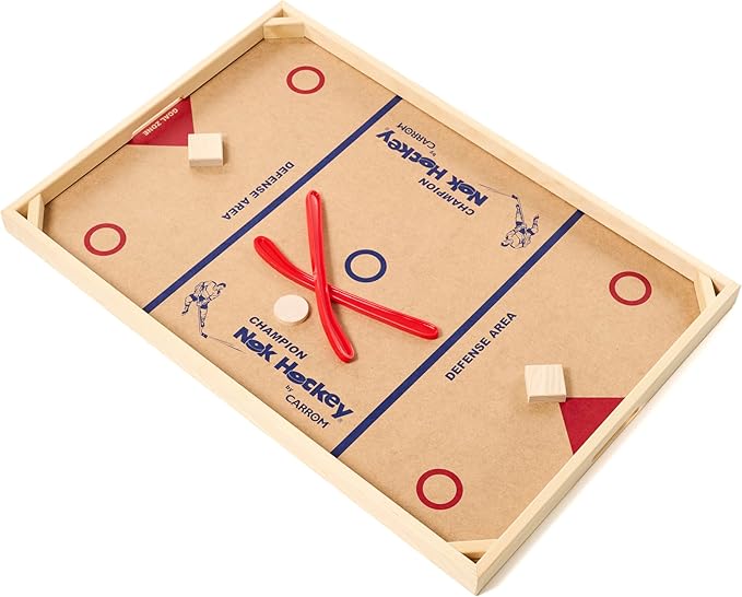 Carrom Champion Nok Hockey Game — Wooden Board Games by Carrom