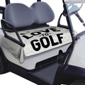 Golf Cart Seat Covers, Golf Cart Seat Towel Blanket for 2-Seat Golf Carts, Breathable Golf Cart Seat Cushions Golf Club Car Accessories 51'' x 31''