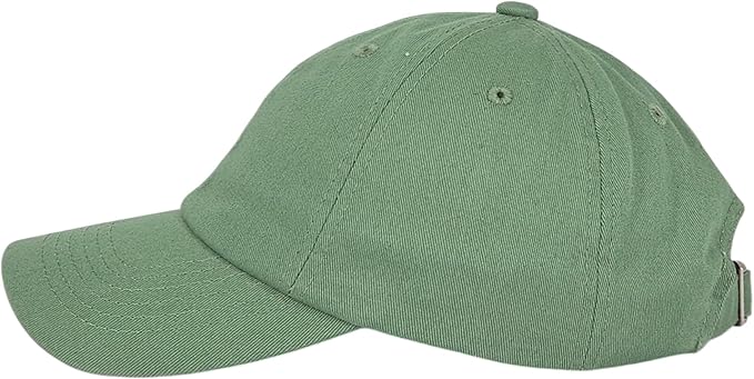 Classic Dad Hat Cotton, Low-Profile Plain Baseball Cap, Adjustable, Breathable and Packable