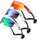 FEISEDY Kids Teens Baseball Polarized Sunglasses Sports TR90 Frame Boys Girls Cycling B2454