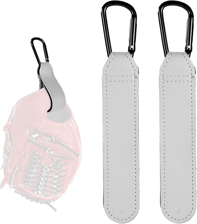 Adjustable Baseball Glove Clip, Adjustable Baseball Glove Holder for Bag with Hanging Loops Sports Training Gear Organization Clip Bag Tool for Drying Charms Team Gifts