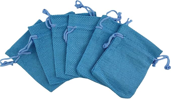 Palmhomee Pack Of 25 Burlap Gift Bags - Image 4