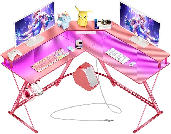 SEVEN WARRIOR Gaming Desk 50.4” by SEVENWARRIOR