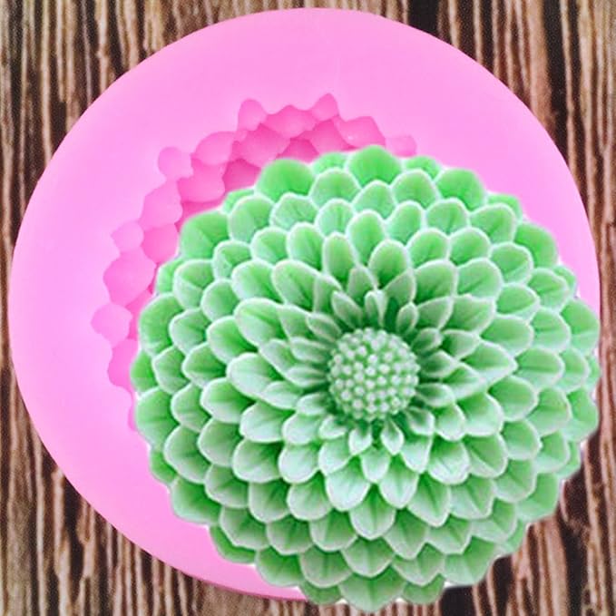 2Pcs Small Sunflower Silicone Mold - Image 3