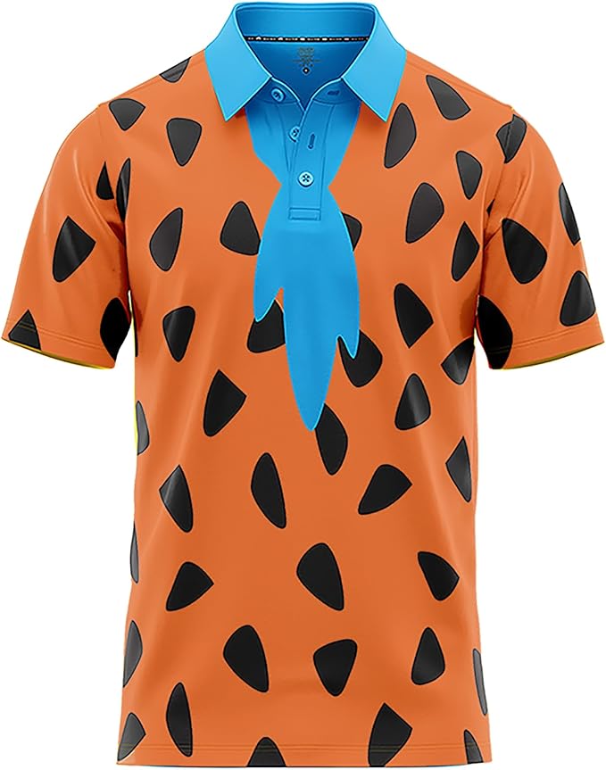 Funny Parody Golf Polo Shirt – Fun Movie Performance Quick Dry UPF Sun Protection Moisture Wicking Casual Wear Shocker Golf