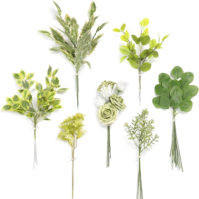 Serra Flora Artificial Greenery Stems Box Set, by SerraFlora