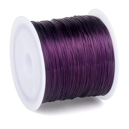 328FT Jewelry Wire 28 Gauge Tarnish-Resistant Copper Beading Wires Roll Bulk by Cadikez