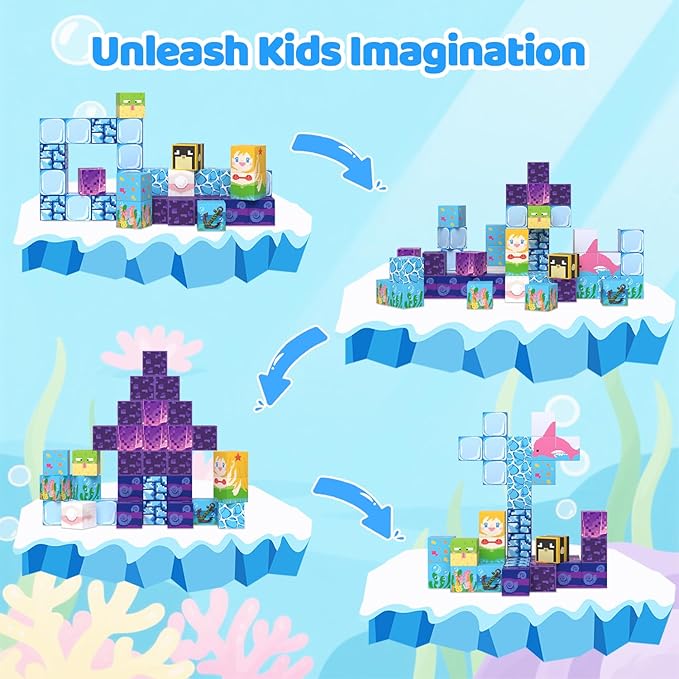 Magnetic Blocks, Stacking Magnets - Image 3