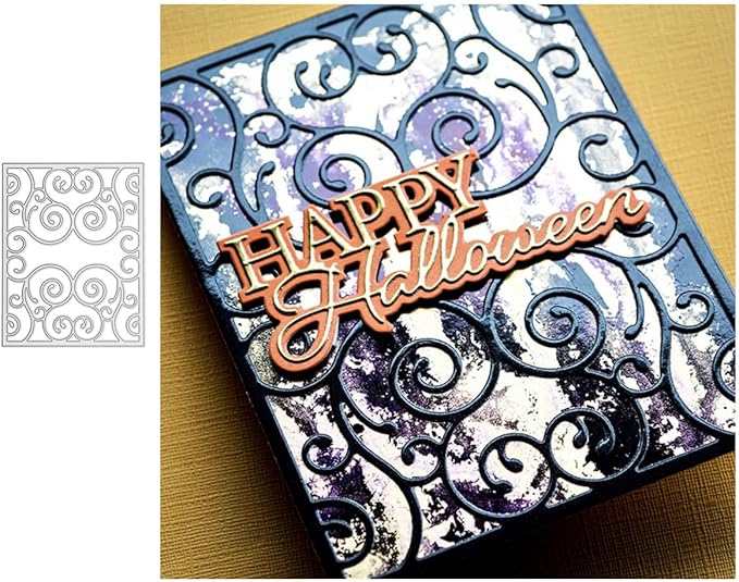 Cutting Dies Metal Stencils Scrapbooking Tools Flowers Lace Frame DIY Embossing - Image 2