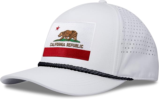 Performance Golf Hat – Adjustable Snapback Trucker Baseball Cap for Men & Women - Jetset Series
