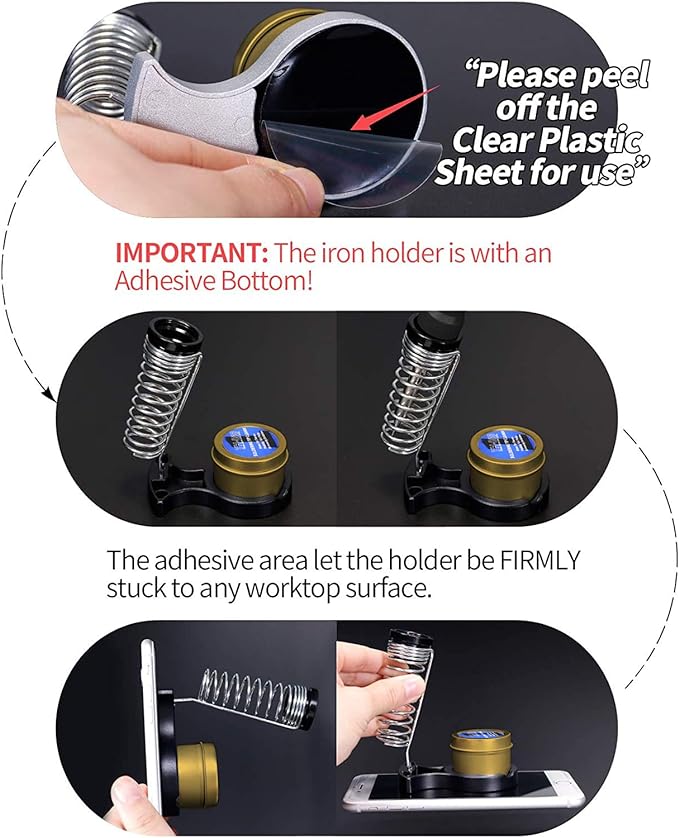 YIHUA 947-III 60W Soldering Iron Kit Adjustable Temperature - Image 5
