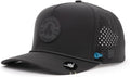 BRIMZ Golf Performance Hat - Tee Holder & Magnetic Ball Marker - Breathable, Sweat & Water Resistant Golfing Snapback Hat