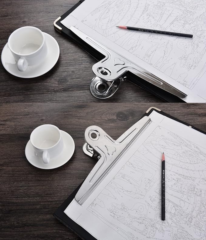 Coideal Extra Large Bulldog Paper Clips, 30cm Jumbo XXL Easel Clips Stainless - Image 8