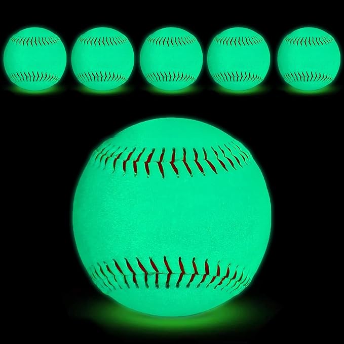 Baseballs, Practice Baseballs, Baseball for Youth Teenager/Adults Players Training Ball, Safe Throwing for Indoor/Outdoor, Batting Practice