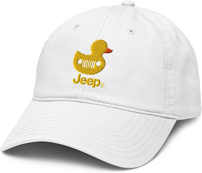 Jeep Embroidered Duck Grille Adjustable Baseball Hat