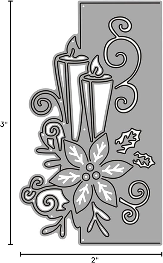 Metal Cutting Dies DIY Merry Christams Embossing Stencil Template Scrapbooking - Image 6